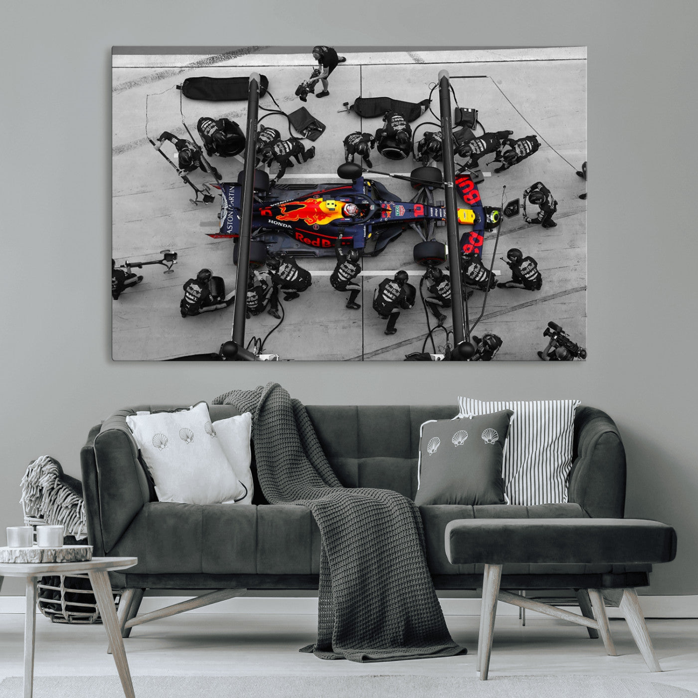 MGV-CV-36X24 - RedBull Formula 1 Canvas Wall Art Print