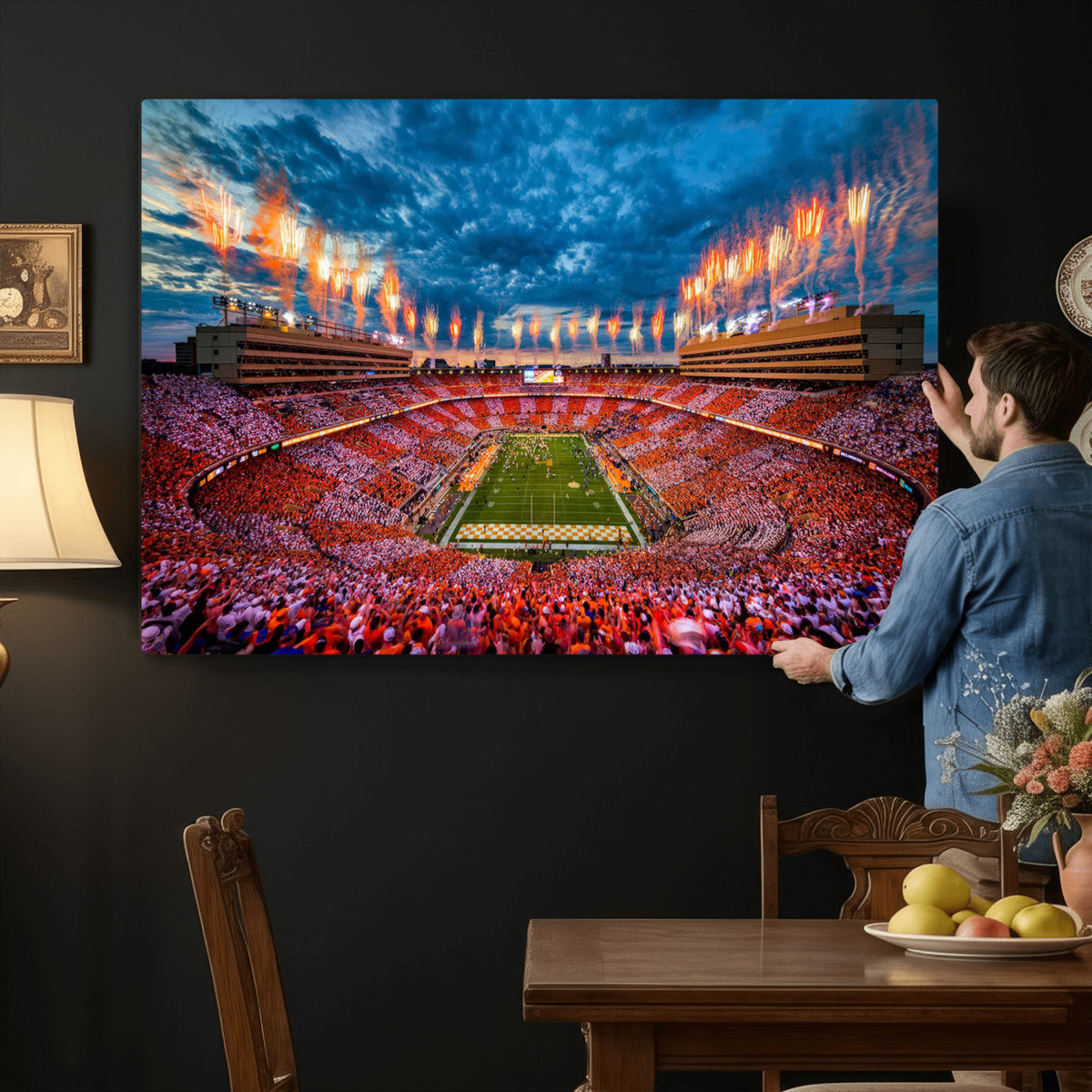 94266219-MGV-CV-36X24 - Tennessee Neyland Stadium Wall Art, Sports Arena Canvas