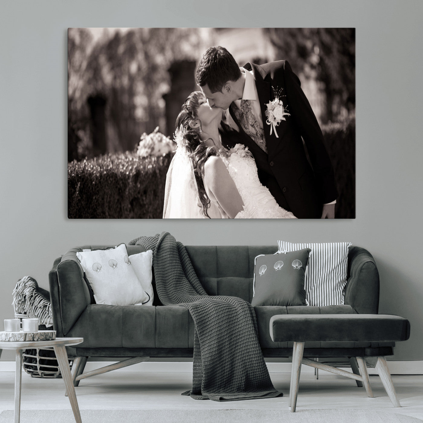 MGV-CV-36X24 - Create Your Own Photo Canvas Print - Personalized Wall Art for Home Decor Wall Art Print, Create