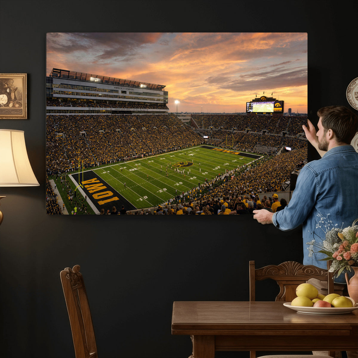 84993181-MGV-CV-36X24 - Stadium Wall Art Canvas Print