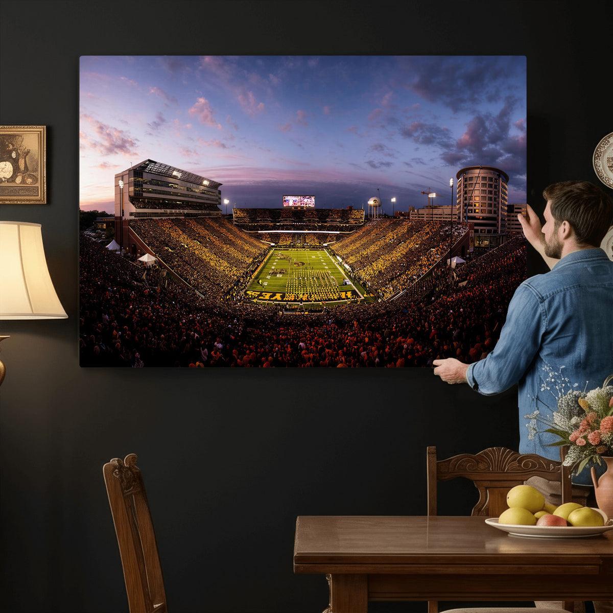 49683861-MGV-CV-36X24 - Stadium Wall Art Canvas Print