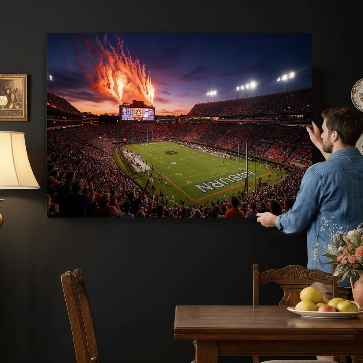 30686080-MGV-CV-36X24 - Stadium Wall Art Canvas Print