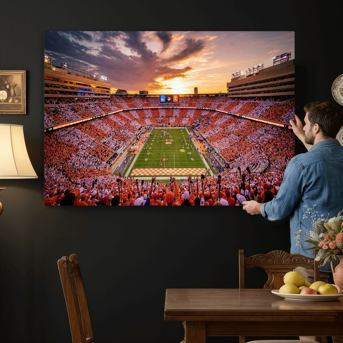 68184875-MGV-CV-36X24 - Stadium Wall Art Canvas Print