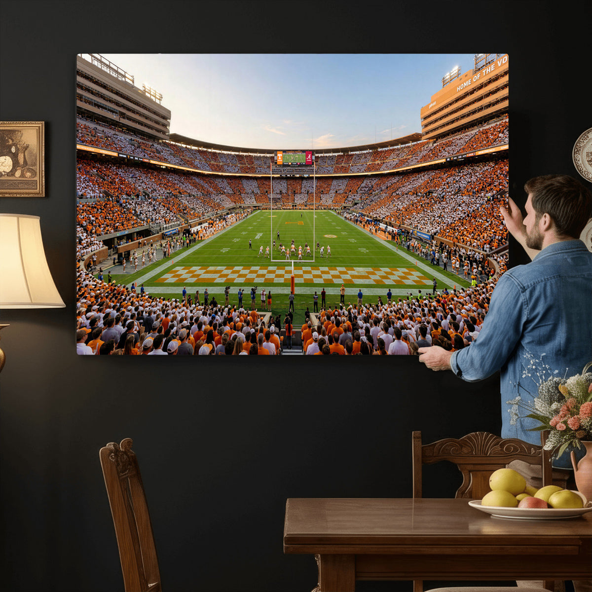 74509135-MGV-CV-36X24 - Stadium Wall Art Canvas Print