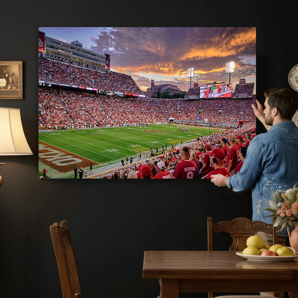 47794729-MGV-CV-36X24 - Stadium Wall Art Canvas Print
