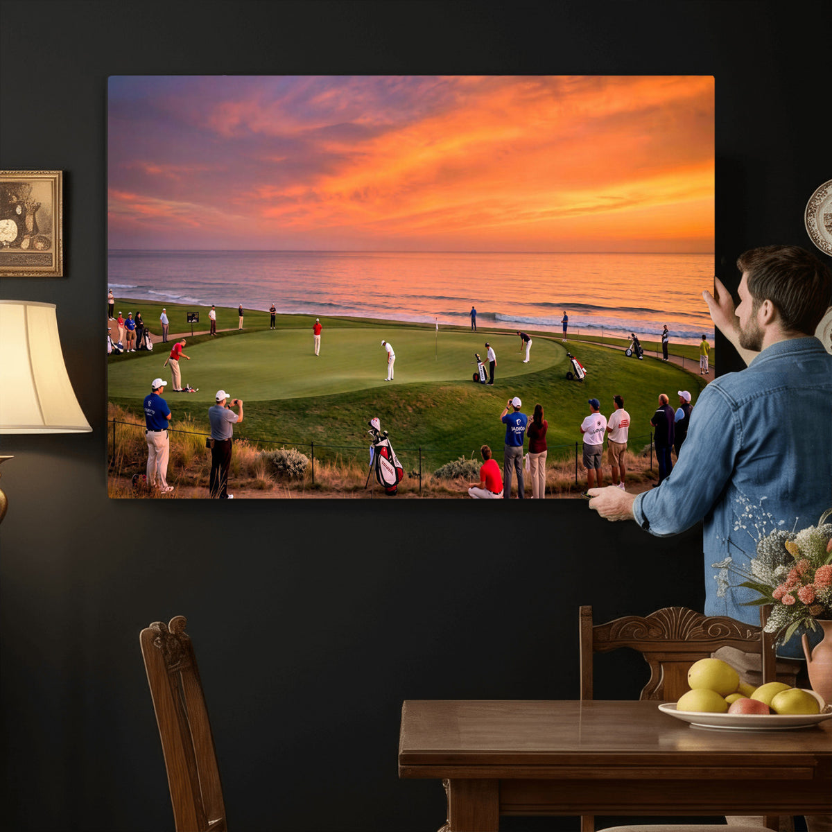 57561775-MGV-CV-36X24 - Stadium Wall Art Canvas Print