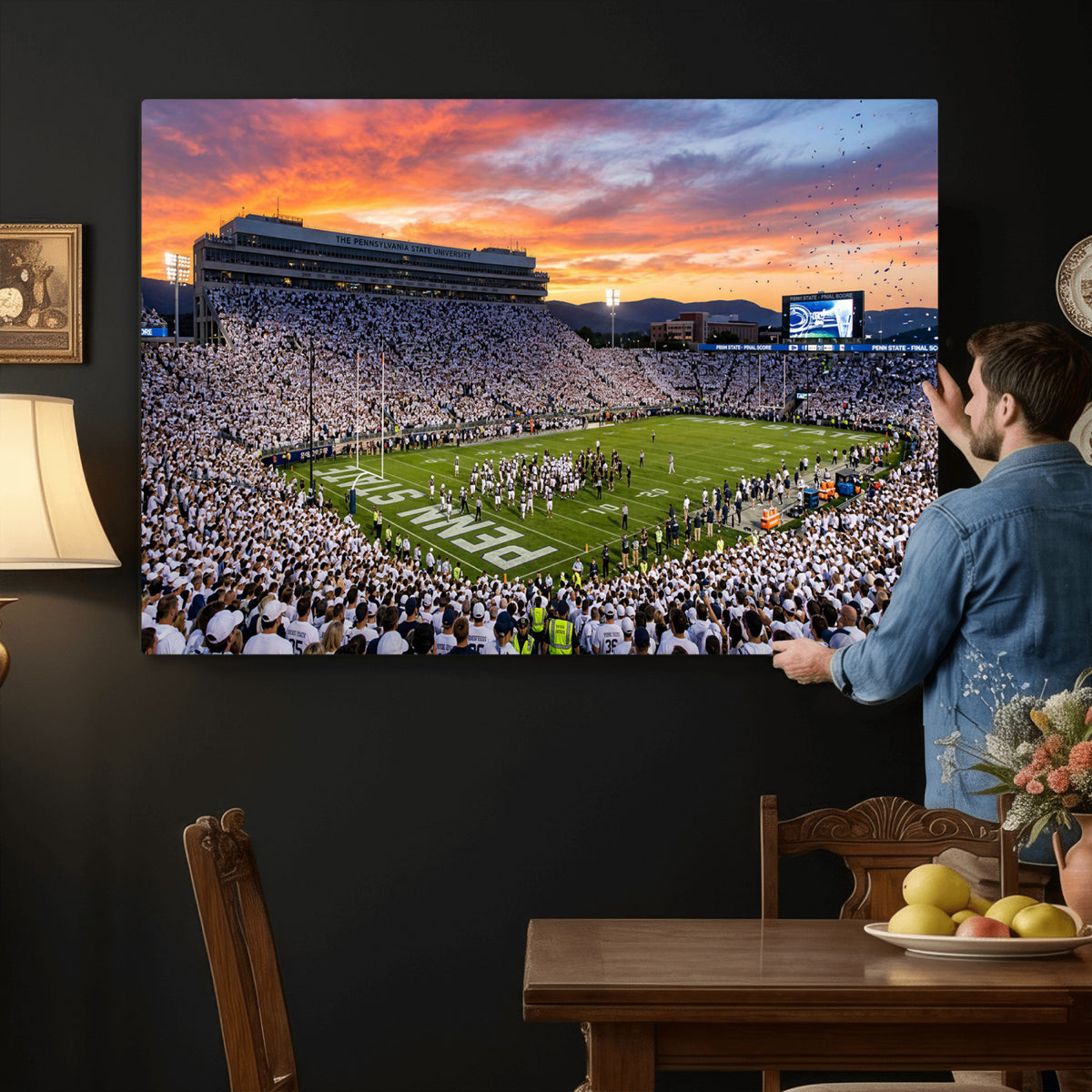 73603863-MGV-CV-36X24 - Stadium Wall Art Canvas Print