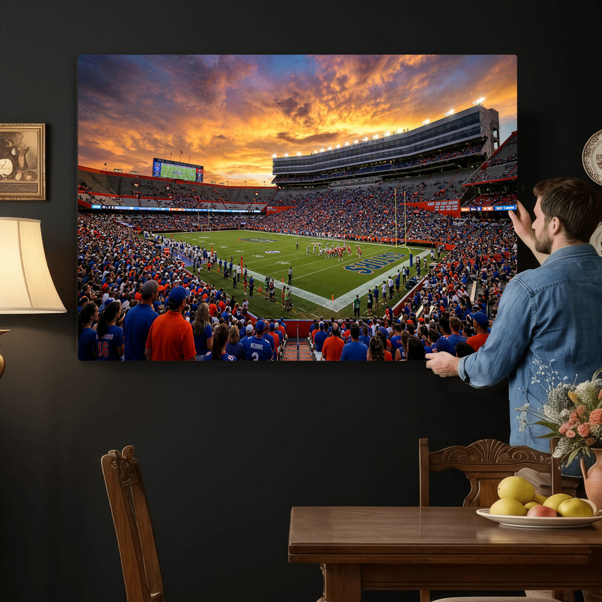 23829865-MGV-CV-36X24 - Stadium Wall Art Canvas Print