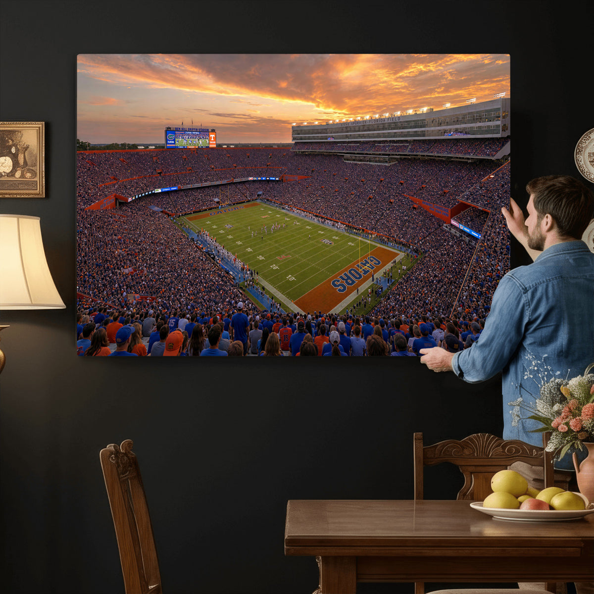 48009171-MGV-CV-36X24 - Stadium Wall Art Canvas Print