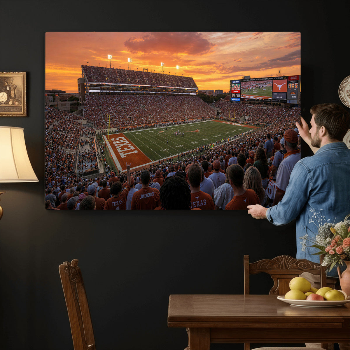 50466060-MGV-CV-36X24 - Stadium Wall Art Canvas Print