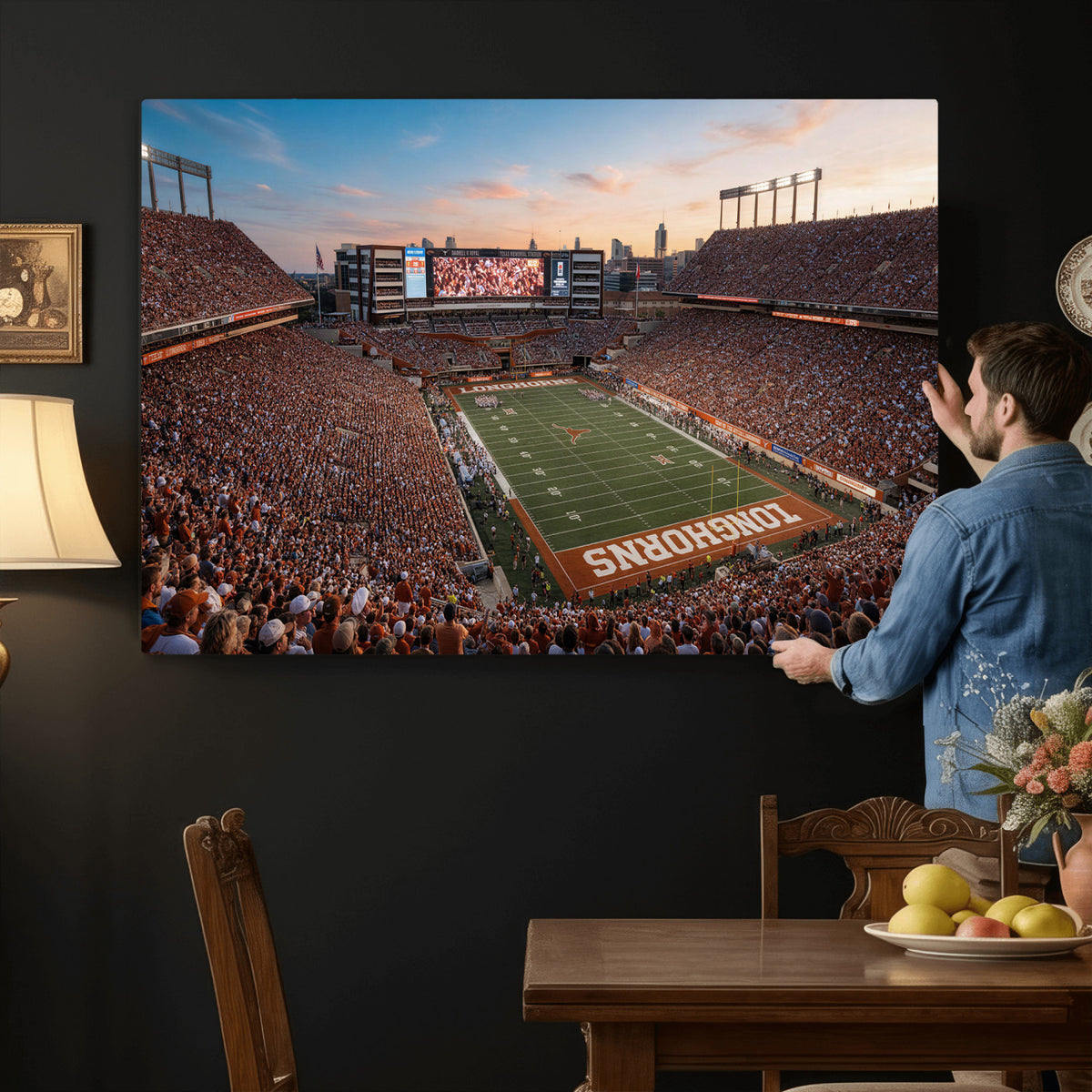 41187139-MGV-CV-36X24 - Stadium Wall Art Canvas Print