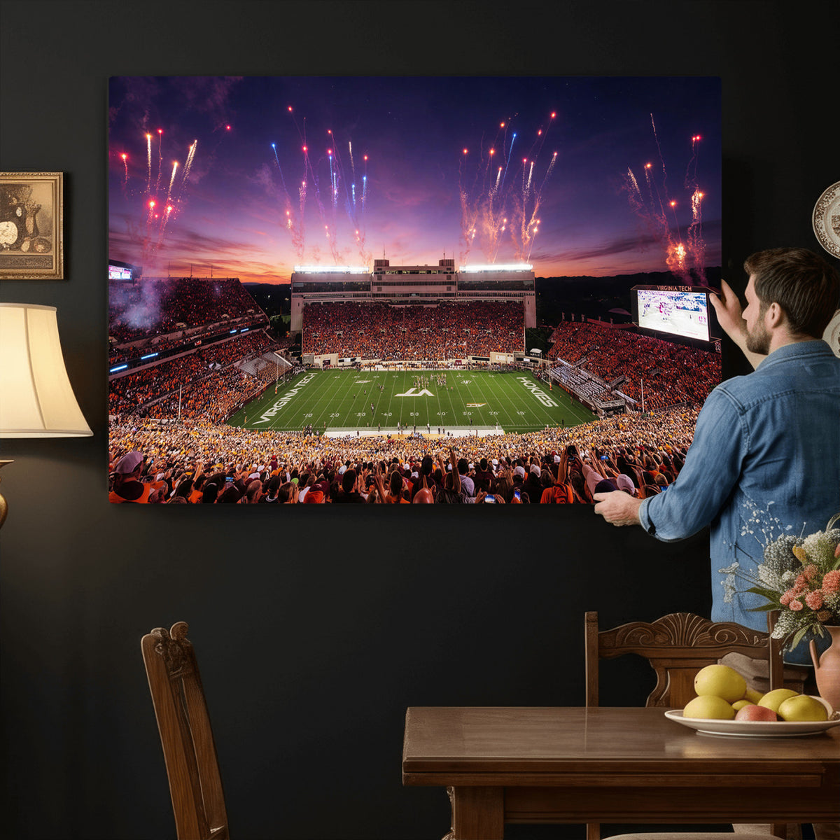57314829-MGV-CV-36X24 - Stadium Wall Art Canvas Print