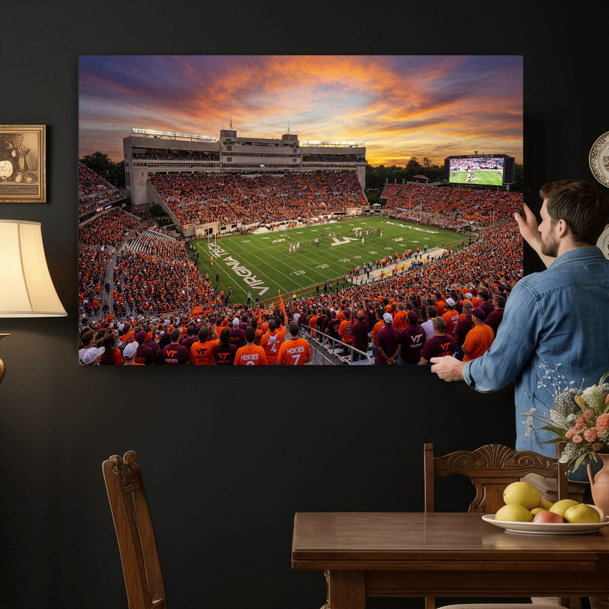 23178259-MGV-CV-36X24 - Stadium Wall Art Canvas Print