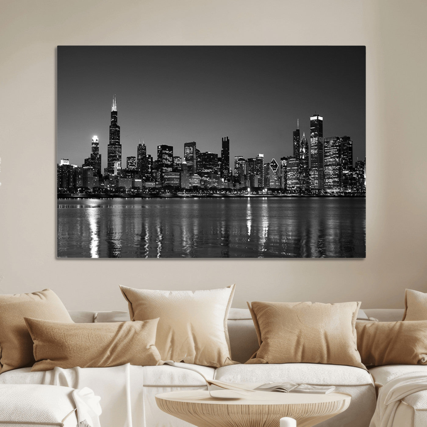 67435-MGV-CV-36X24-Chicago Wall Art Canvas Print