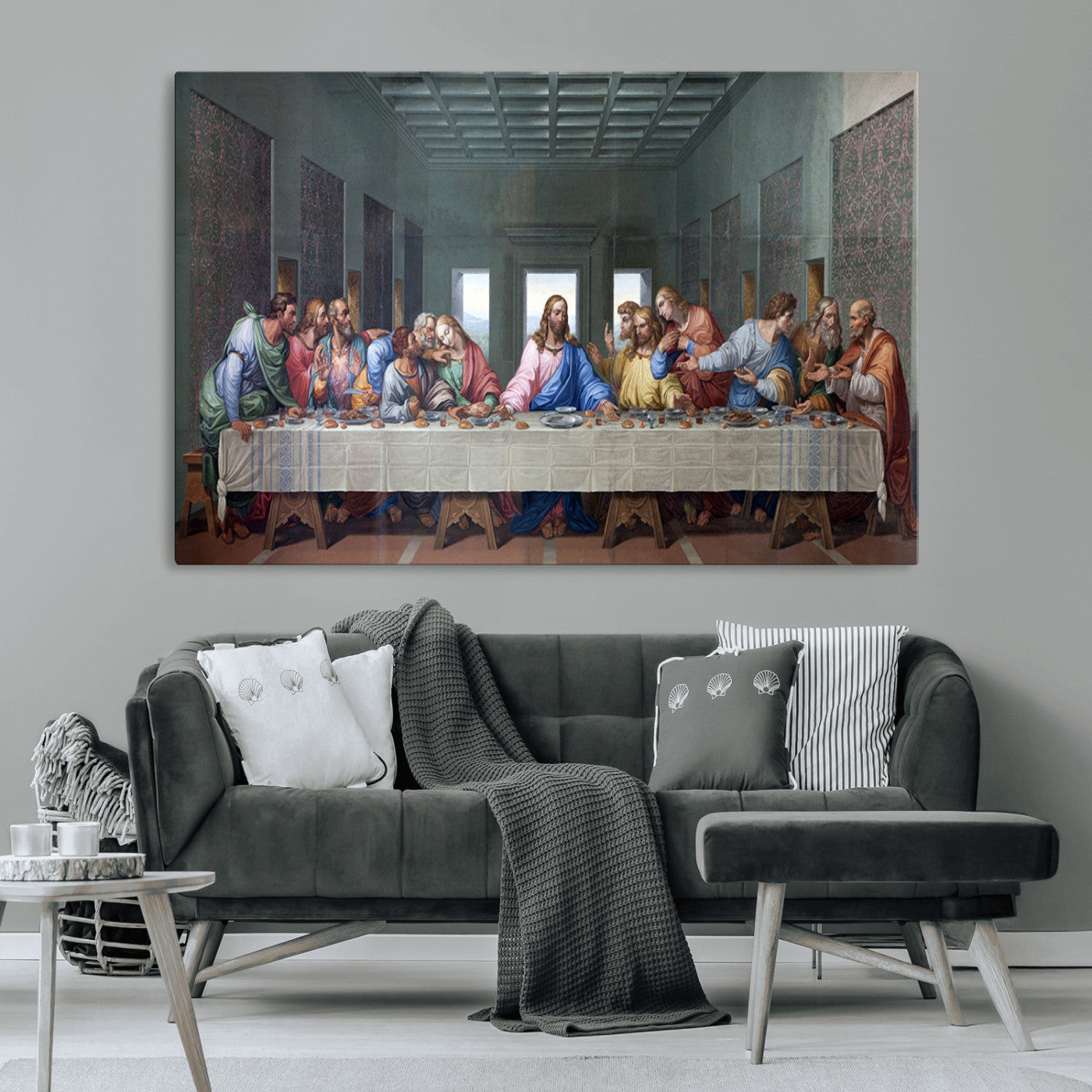 MGV-CV-36X24 - The Last Supper Multi Panel Canvas Wall Art