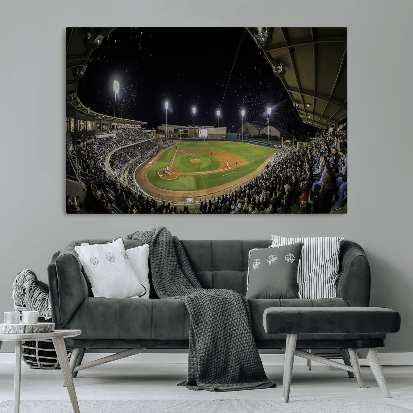 MGV-CV-36X24 - Olsen Field at Blue Bell Park - Texas A&M Aggies Baseball Stadium Wall Art Canvas Print