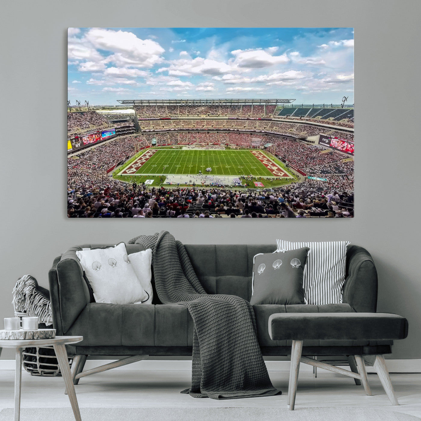 MGV-CV-36X24 - The Temple University Owls Athletics Team Print - Philadelphia Lincoln Financial Field Stadium Wall