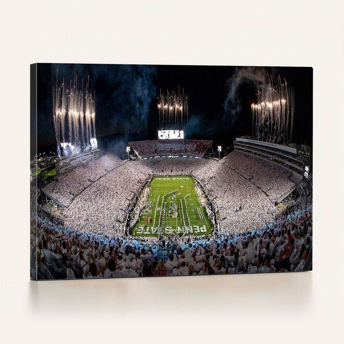 11391-MGV-CV-36X24 - Penn State Football Wall Art Canvas Print