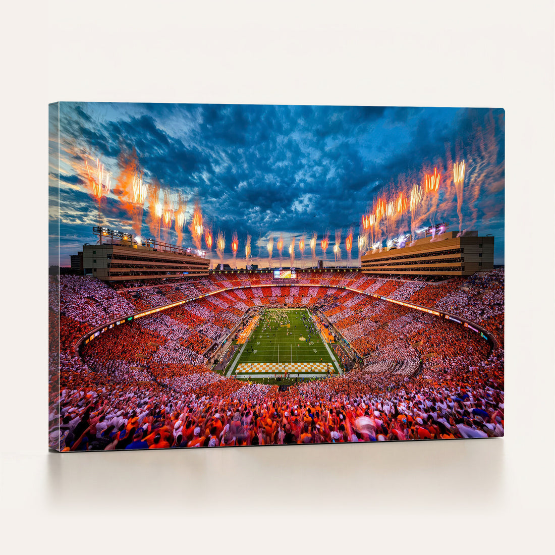 Tennessee Neyland Stadium Wall Art, Sports Arena Canvas