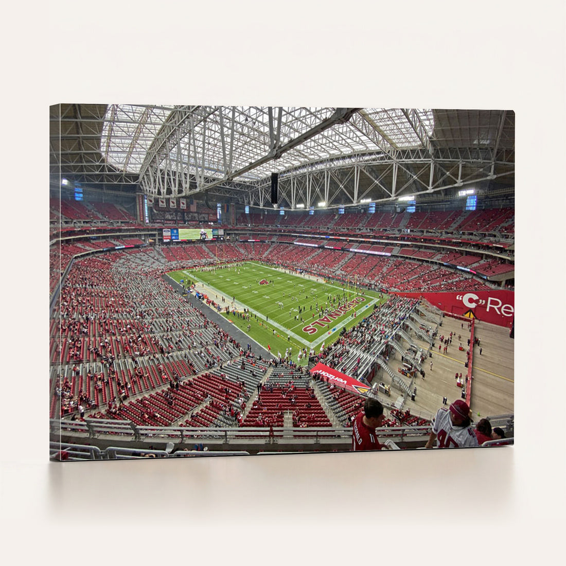 State Farm Stadium Canvas Wall Art, Arizona Cardinals Football Stadium