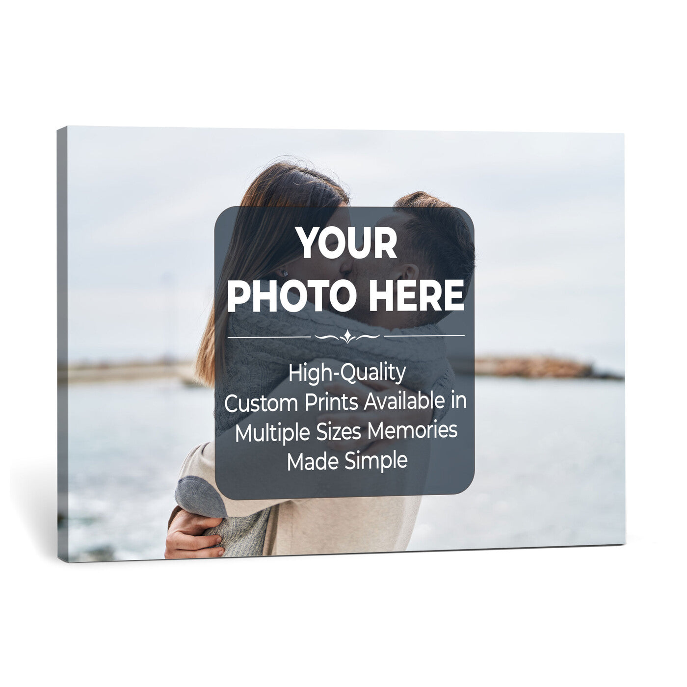 29940442-MGV-CV-36X24 - Custom Photo Canvas Print, Personalized Picture Wall Art, Your Image on Canvas, Family Portrait Gift