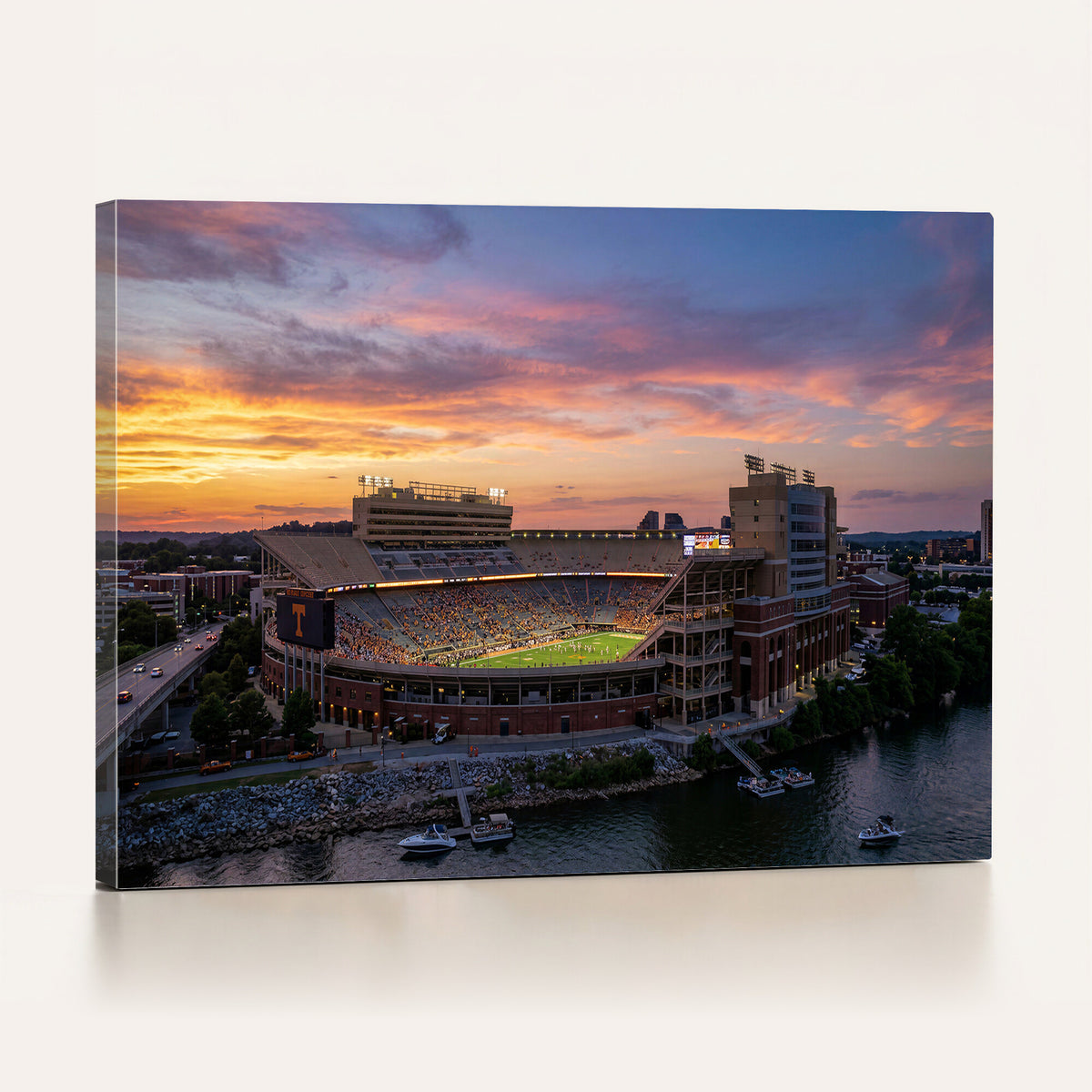 61093642-MGV-CV-36X24 - Stadium Wall Art Canvas Print