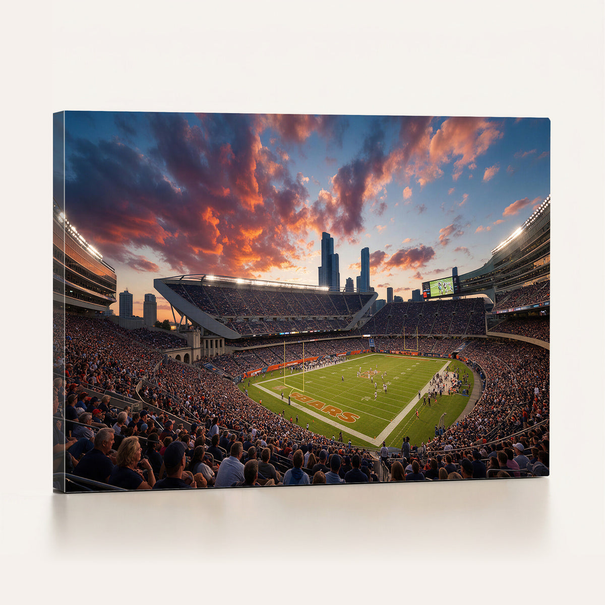 21104528-MGV-CV-36X24 - Stadium Wall Art Canvas Print