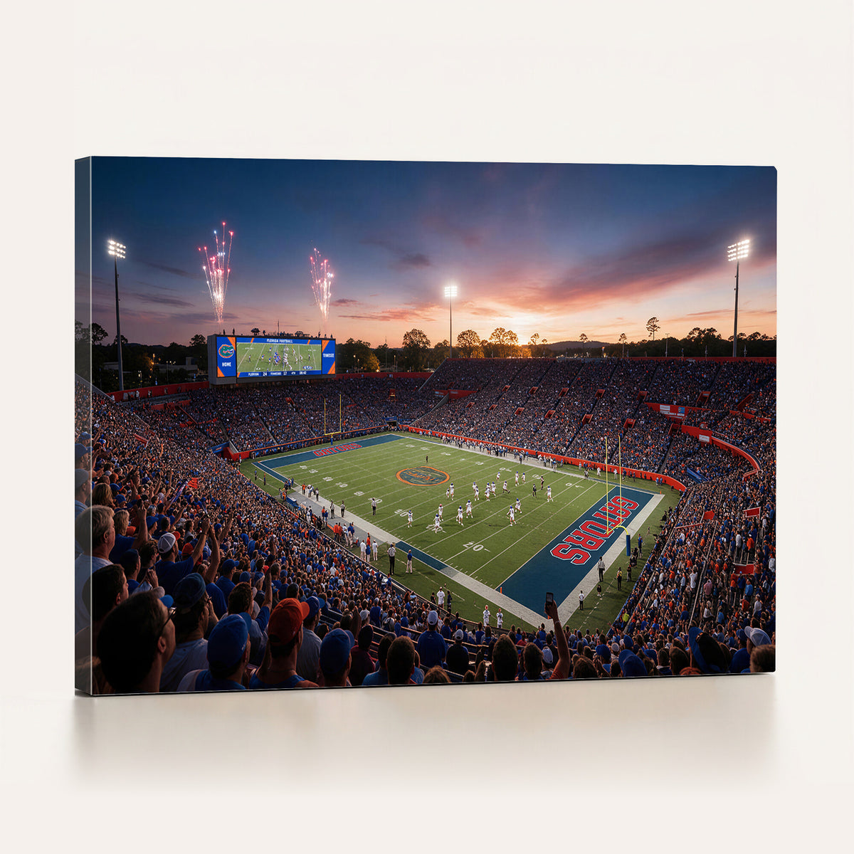 76151234-MGV-CV-36X24 - Stadium Wall Art Canvas Print