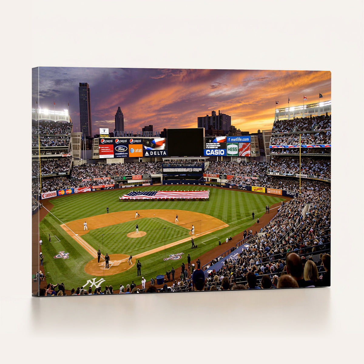 39000124-MGV-CV-36X24 - Stadium Wall Art Canvas Print