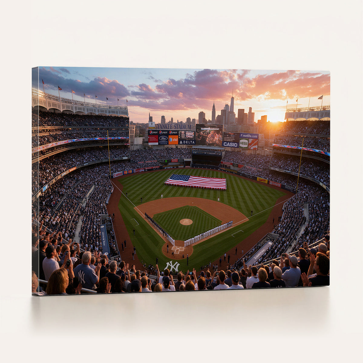 43632742-MGV-CV-36X24 - Stadium Wall Art Canvas Print