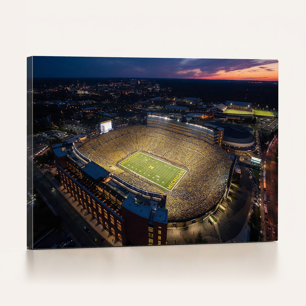 61127284-MGV-CV-36X24 - Stadium Wall Art Canvas Print