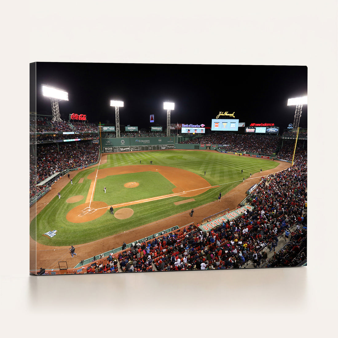 Boston Red Sox Baseball Team Print, Massachusetts Fenway Park, Framed and Ready to Hang