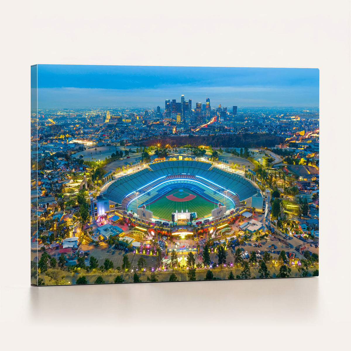 78144-MGV-CV-36X24 - Los Angeles Dodgers Wall Art Canvas, Dodger Stadium Wall Art