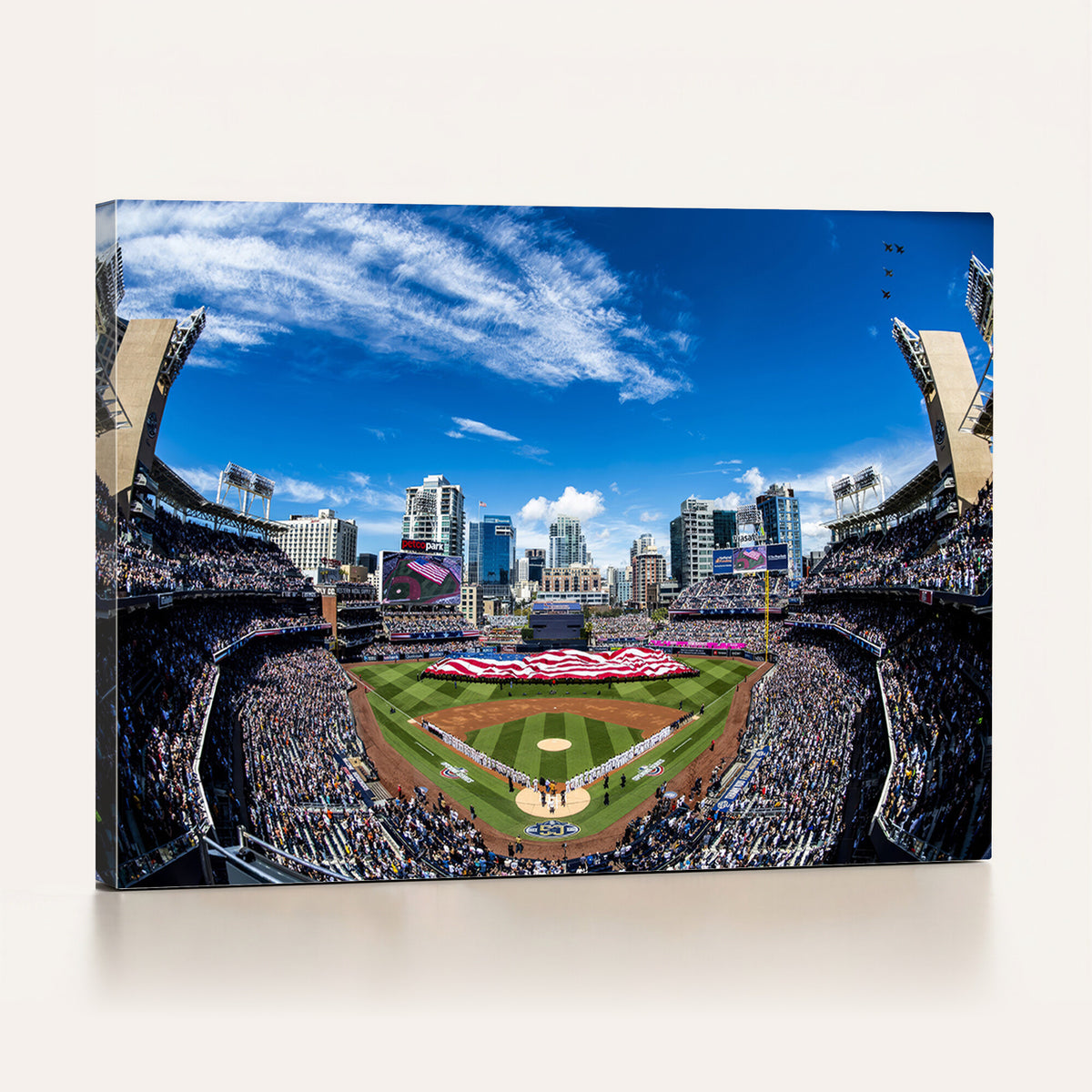 52297-MGV-CV-36X24 - San Diego Padres Baseball Team Print, Petco Park Stadium
