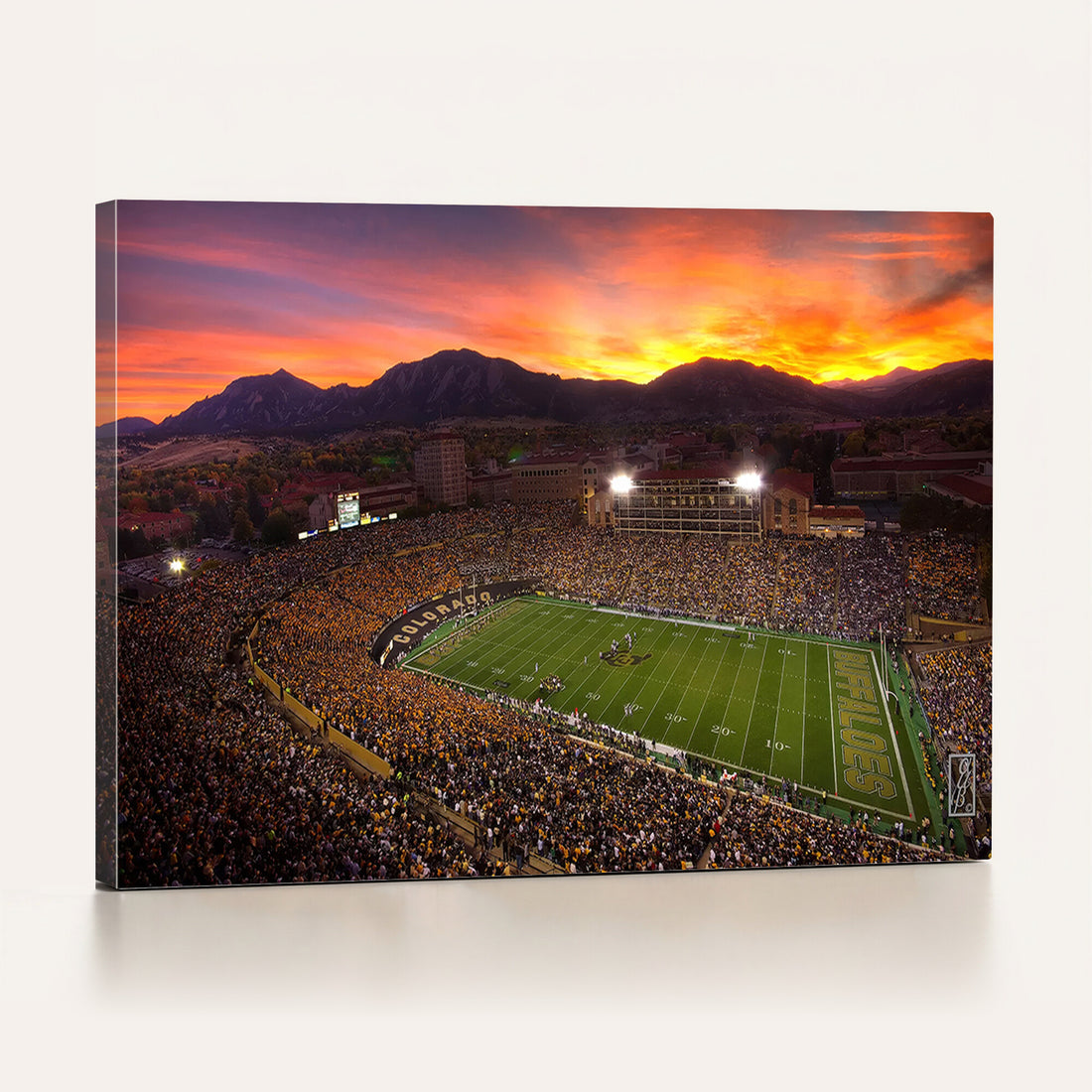 Folsom Field, University of Colorado Buffaloes Football, Extra Large Game Room Wall Decor