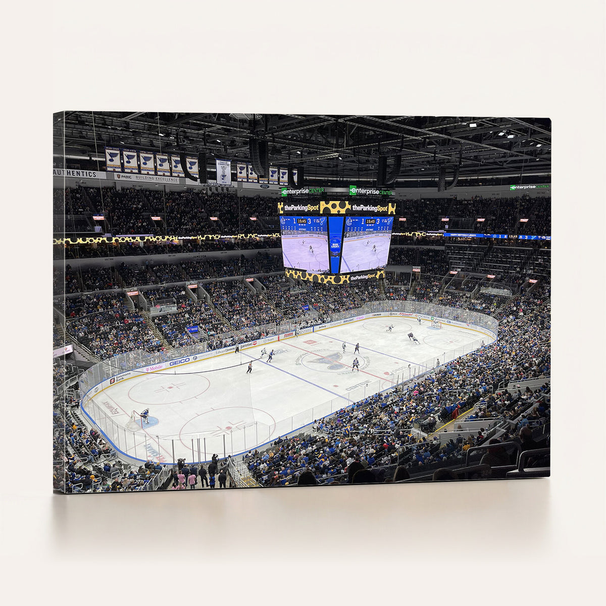 75222-MGV-CV-36X24 - Enterprise Center Missouri St. Louis Blues Hockey Stadium