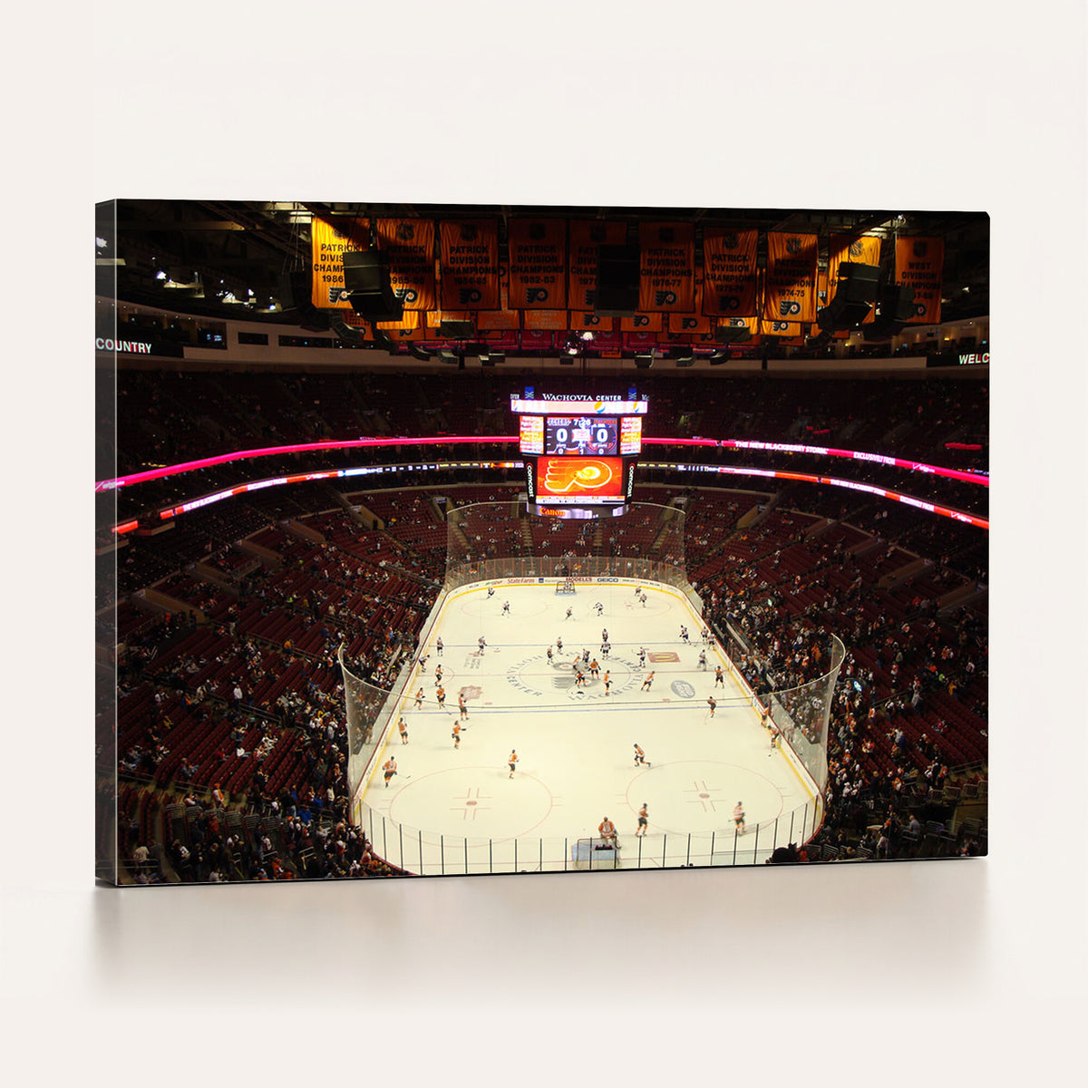 98213-MGV-CV-36X24 - Wachovia Center Prior to Flyers Game Ice Hockey Stadium