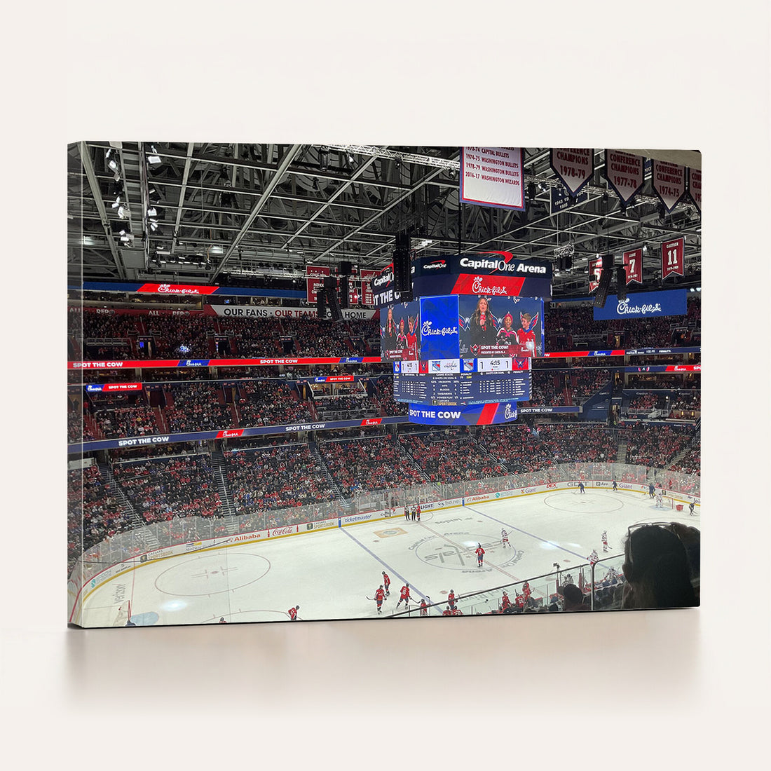 Washington Capitals New York Rangers Ice Hockey Game Stadium