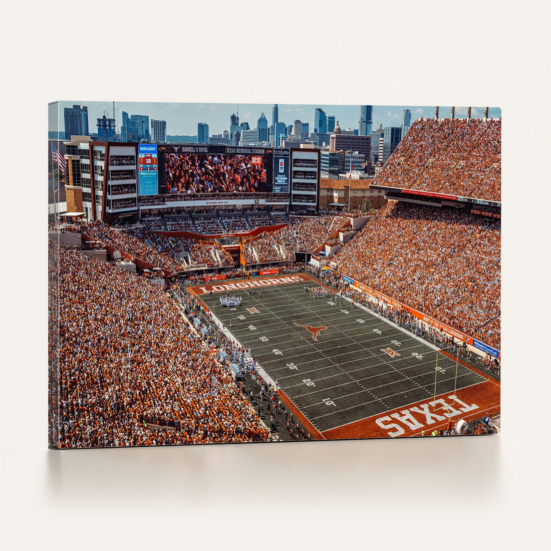 University of Texas Longhorns Football Team Print, Austin