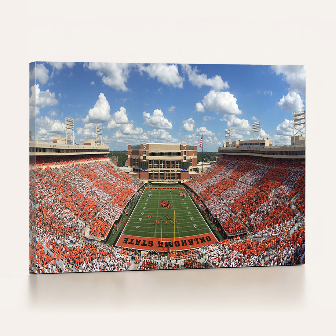 Oklahoma State Cowboys Football Team Print, Stillwater