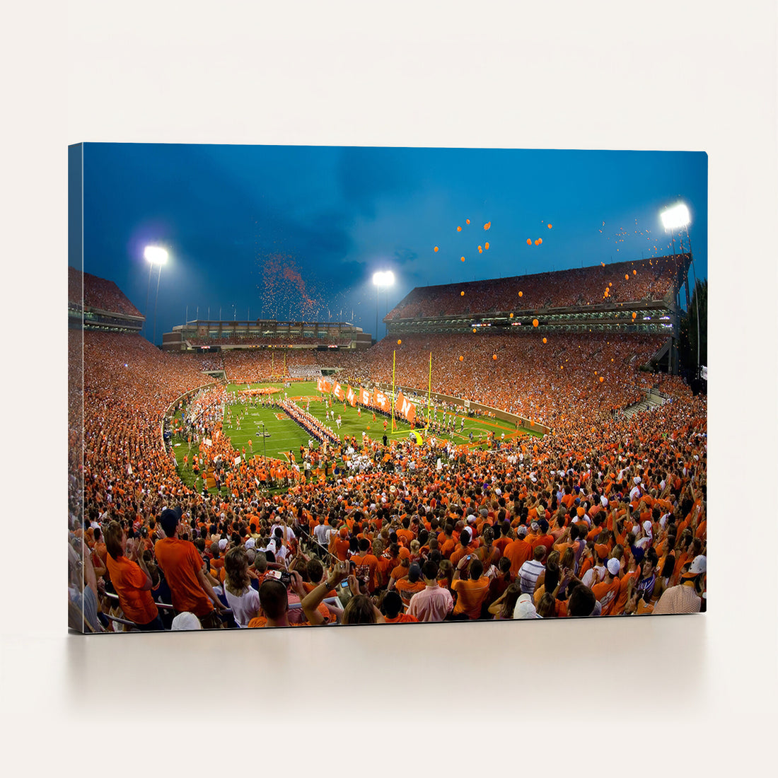 Clemson University Tigers Football Team Print, Clemson