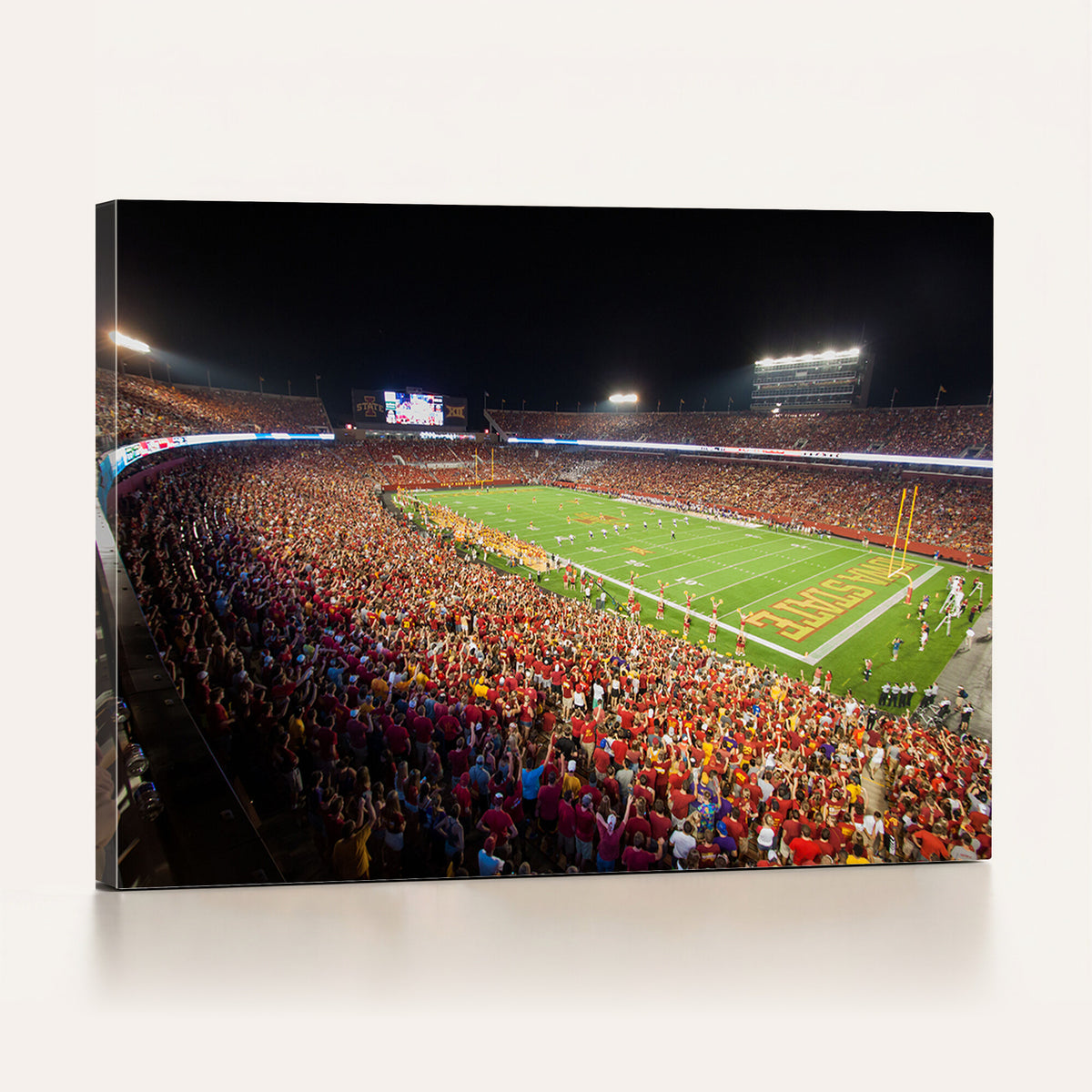 35139-MGV-CV-36X24 - Iowa State University Cyclones Canvas Print, Jack Trice Stadium