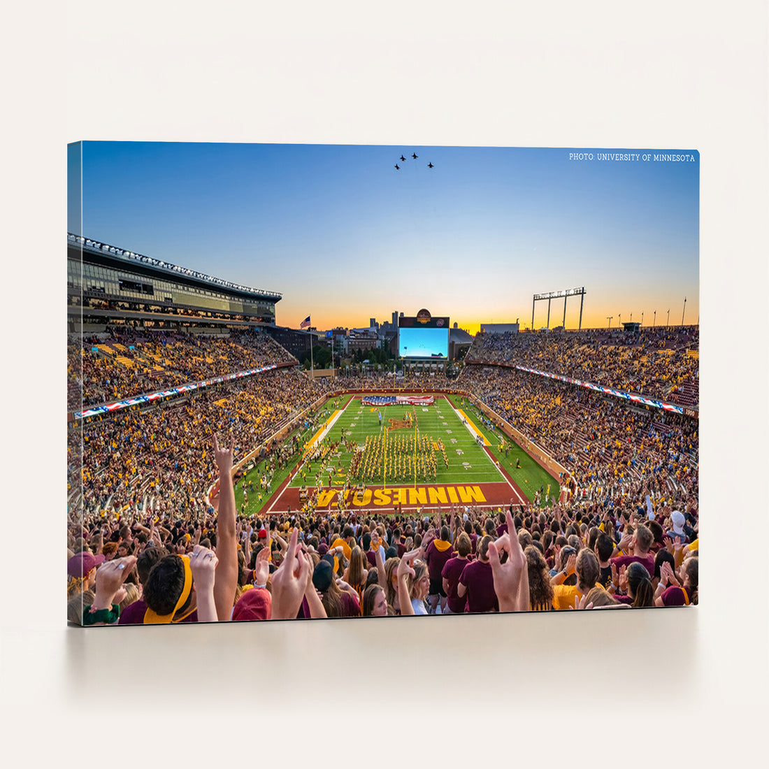 University of Minnesota Golden Gophers Football Team Print