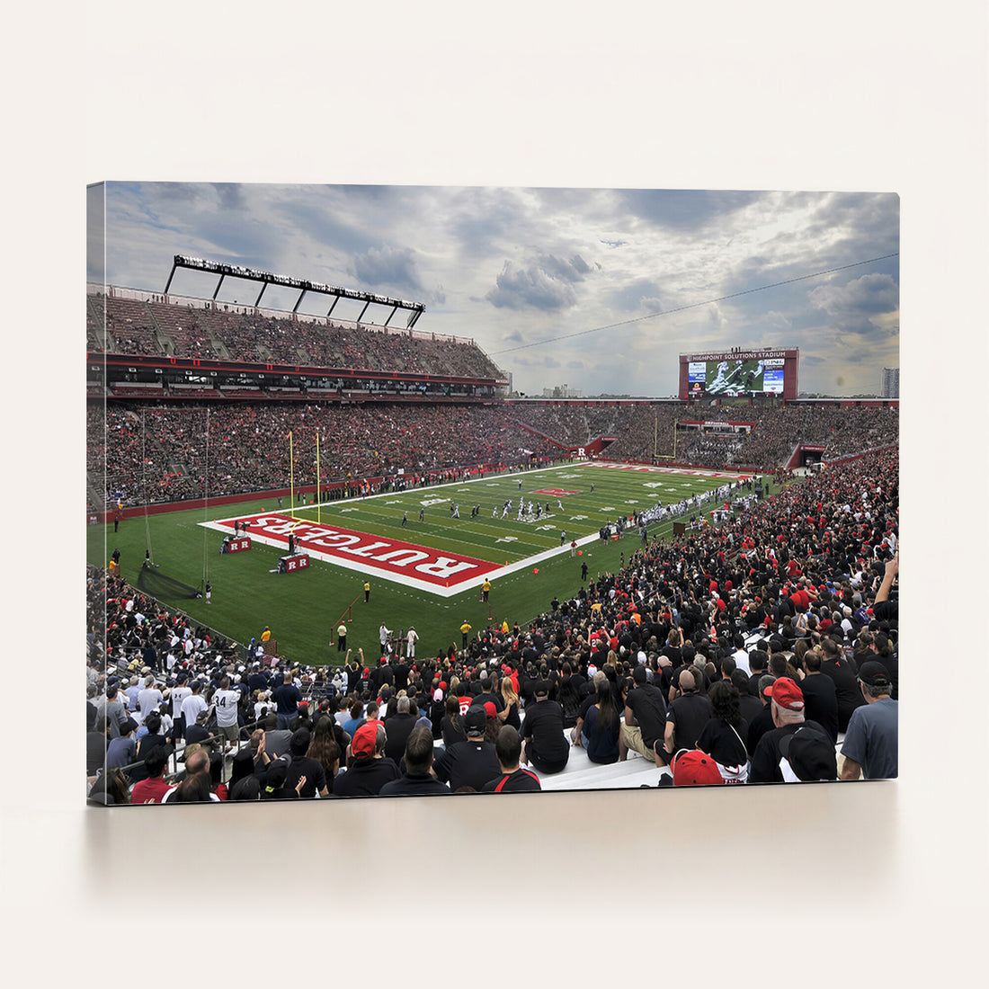 Rutgers Scarlet Knights Football Team Print, SHI Stadium