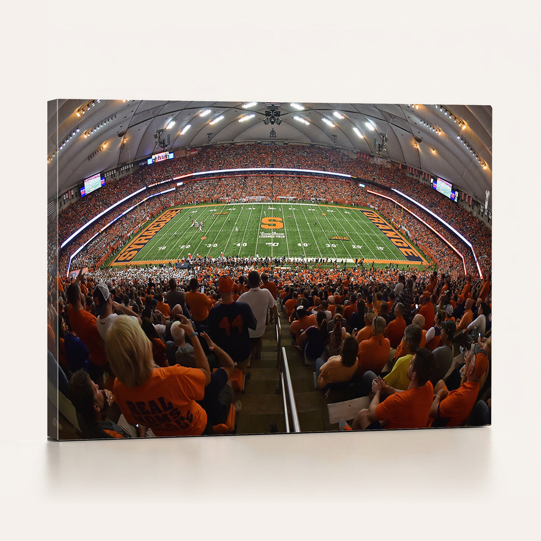 Syracuse University Orange Football Canvas Print, JMA Wireless Dome