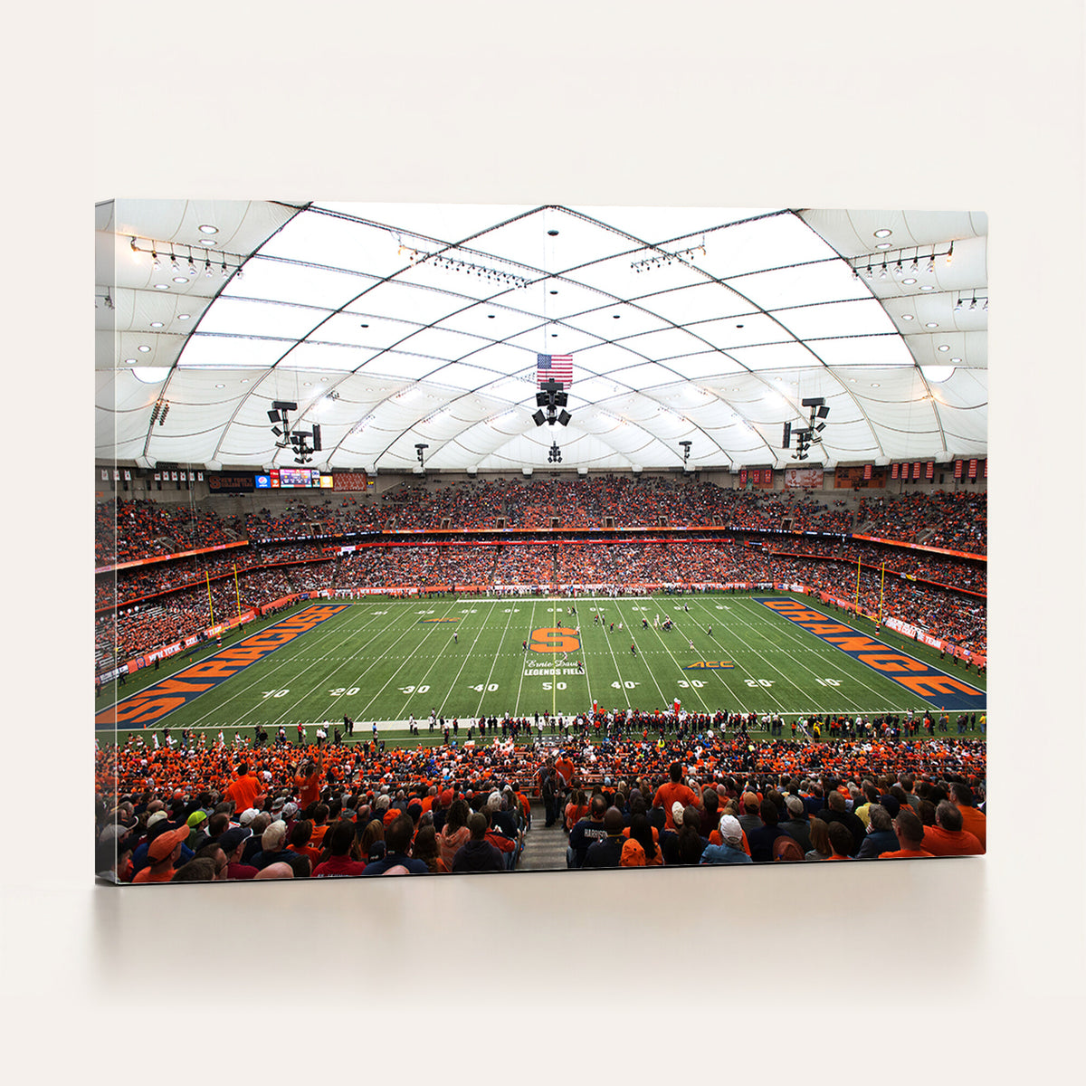 78104-MGV-CV-36X24 - Syracuse University Orange Football Team Print, Syracuse