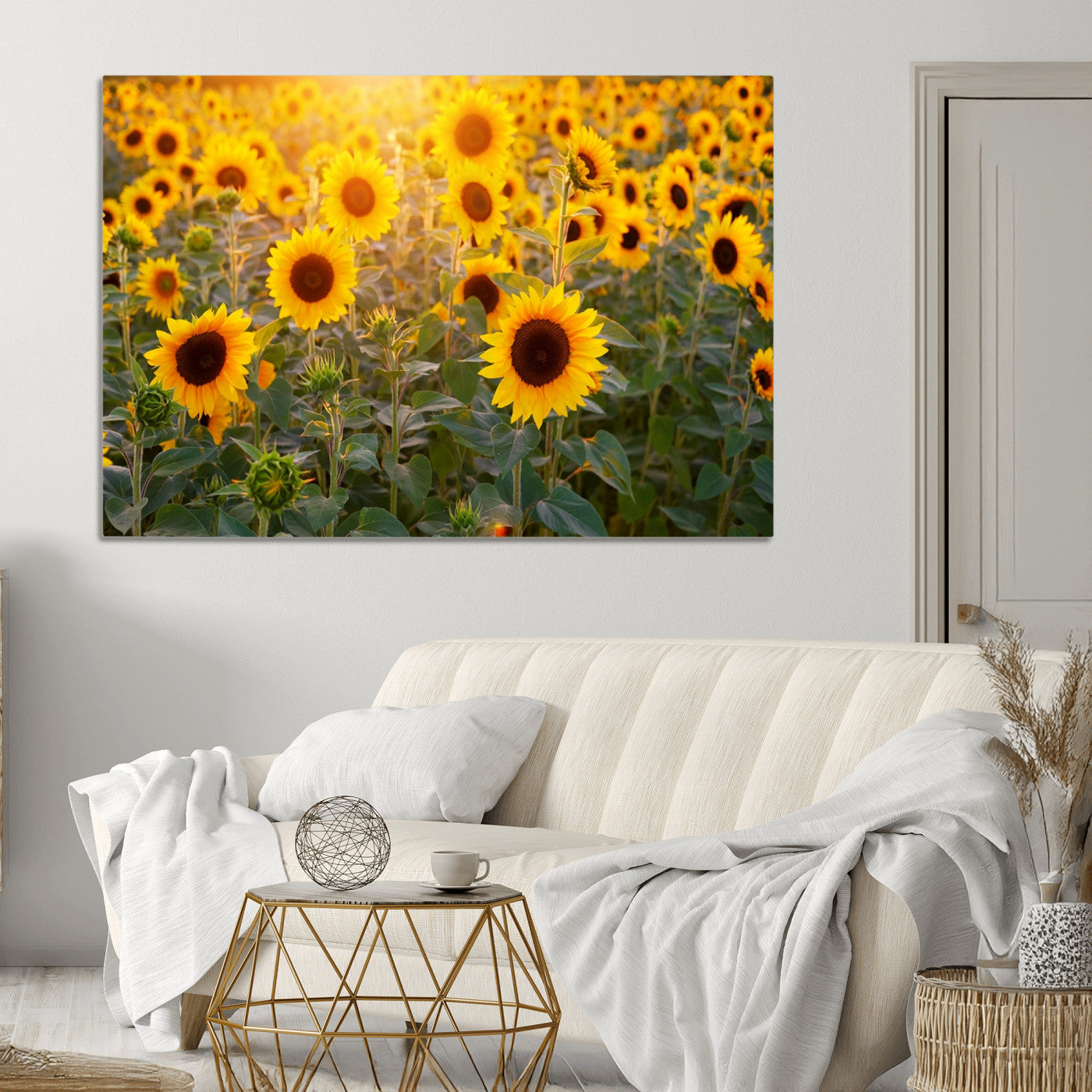 53685-MGV-CV-36X24-Sunflower Sunshine Wall Art Canvas Print