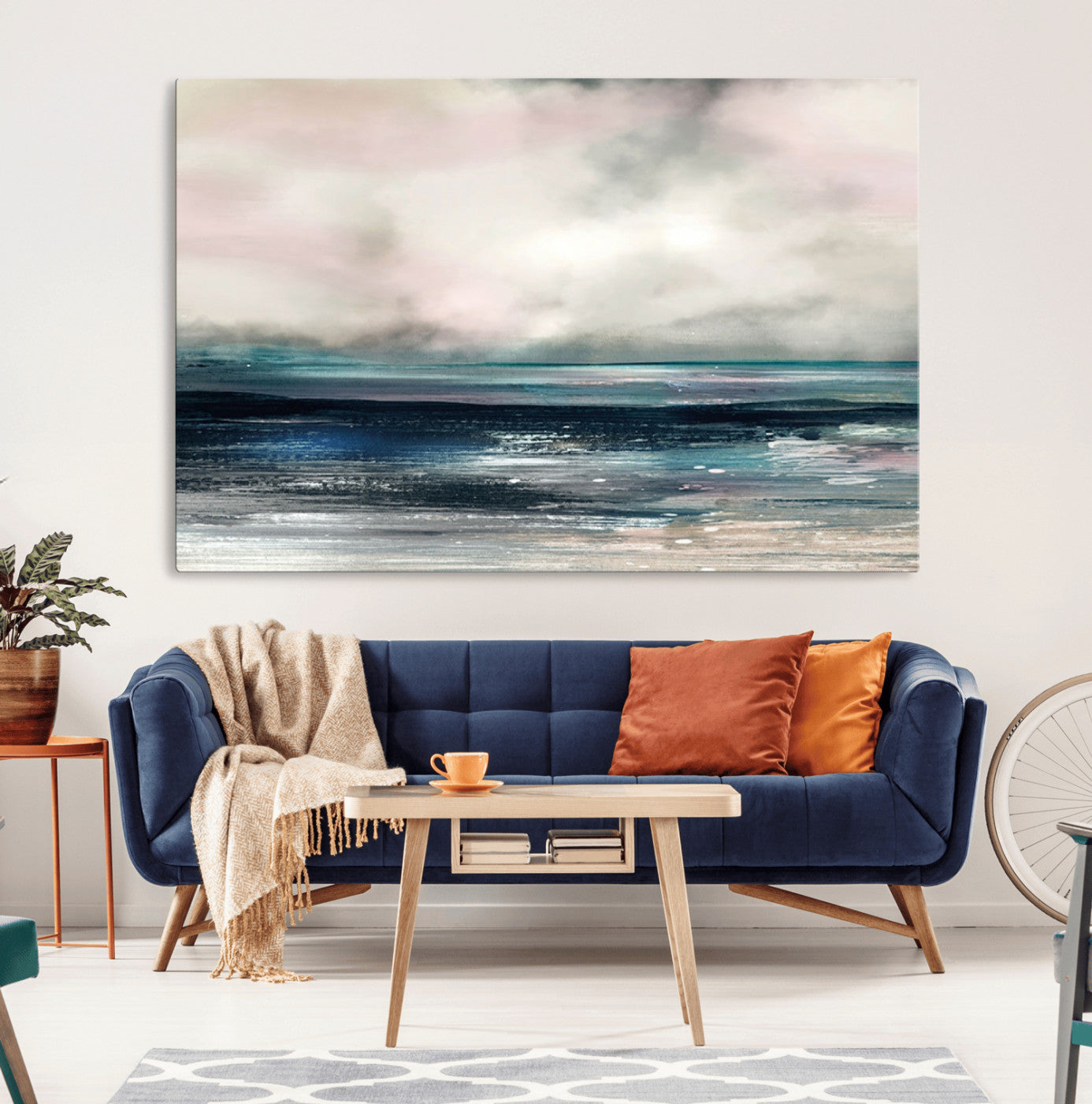 63797-MGV-CV-36X24-Contemporary Abstract Wall Art Canvas Print