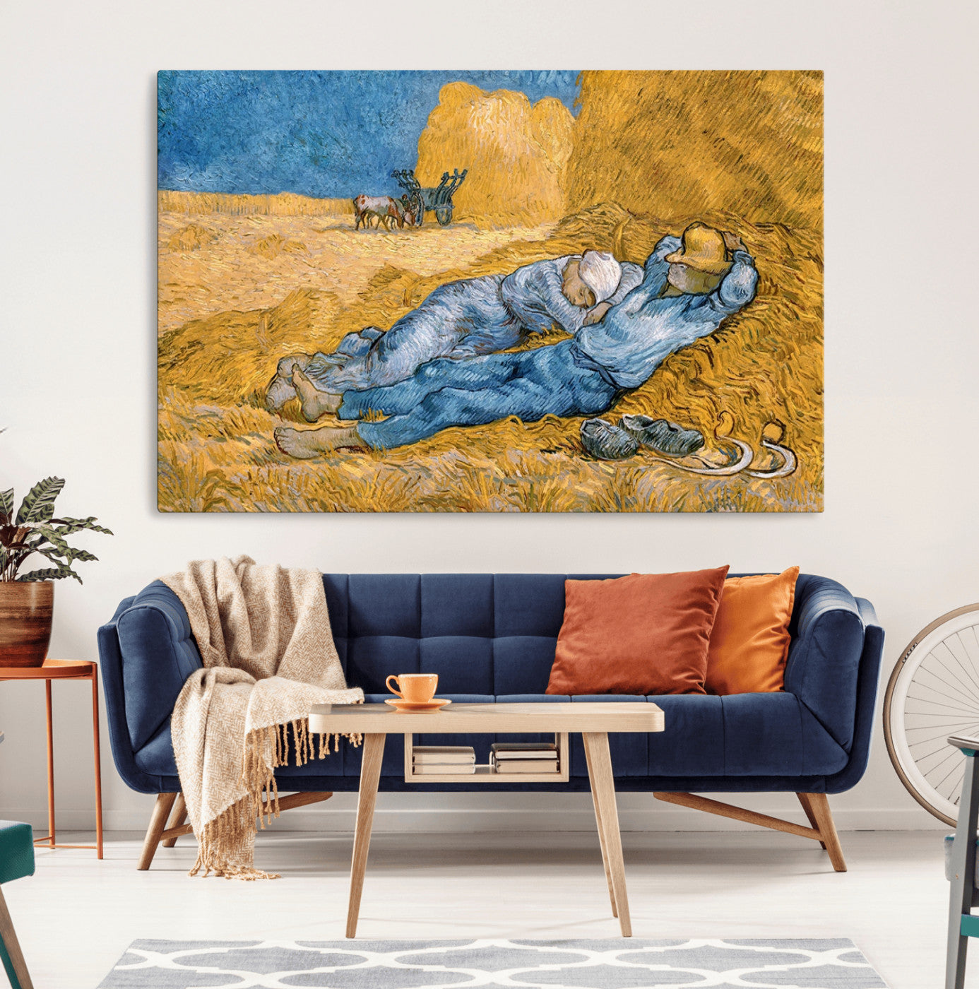 MGV-CV-36X24 - Master Artist Vincent Van Gogh Nature Wilderness Illustrs Fine Art Canvas Print