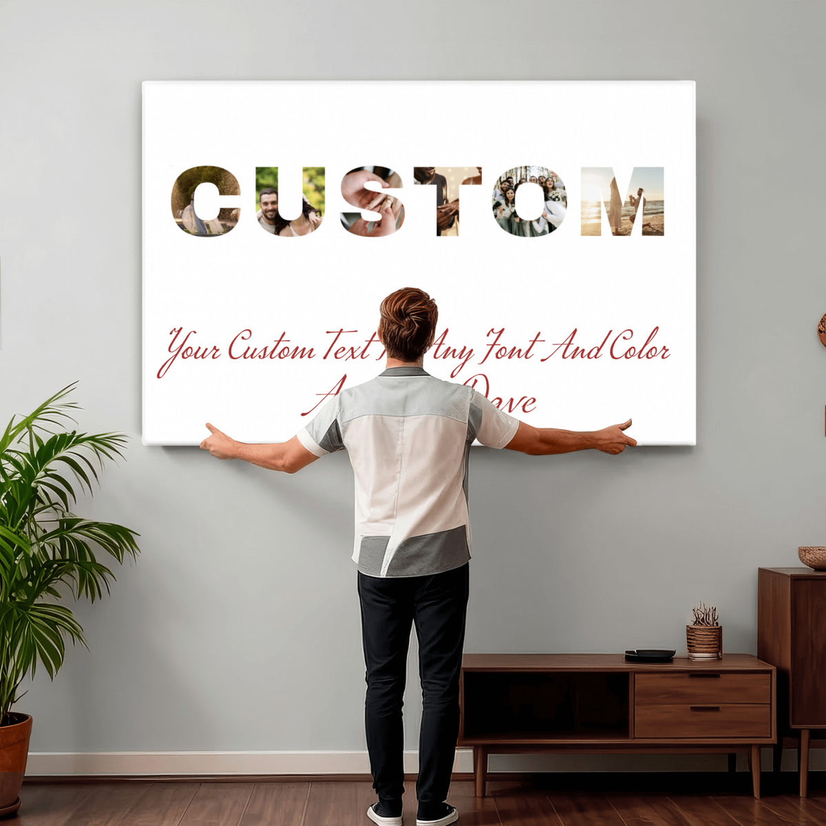 80645701-MGV-CV-36X24 - Custom Canvas Print - Personalized Wall Art for Home Decor Wall Art Print, Create Your Own Photo